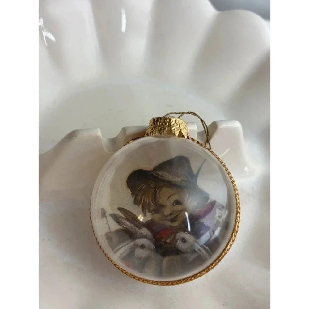 Vintage Hummel Ornaments Double-Sided